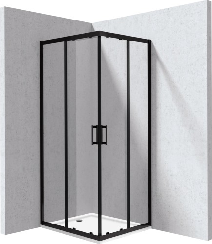 Deante Funkia Evo Kabina prysznicowa z brodzikiem prostokątna 80x90 cm KYCPN089P