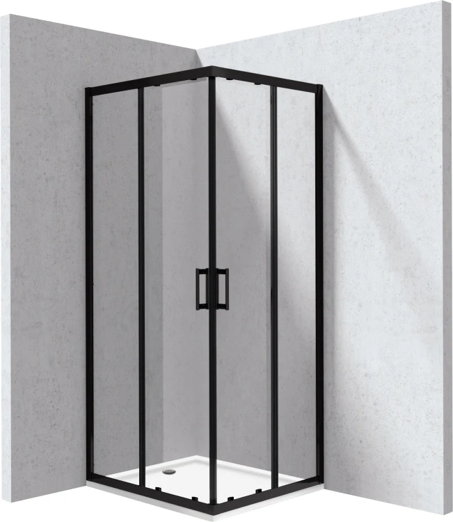 Deante Funkia Evo Kabina prysznicowa z brodzikiem prostokątna 80x90 cm KYCPN089P