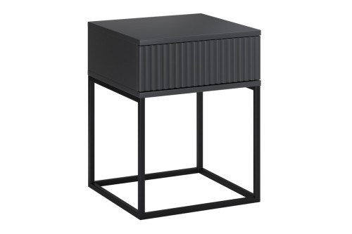 Comad  Szafka nocna 40 cm antracyt spello antracit 61-40-1s