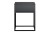 Comad  Szafka nocna 40 cm antracyt spello antracit 61-40-1s