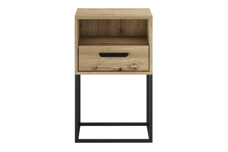 Comad  Szafka nocna 40 cm z 1 szufladą dąb artisan navello artisan 61-40-1s1o