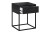 Comad  Szafka nocna 40 cm  1 szuflada czarny navello black 61-40-1s