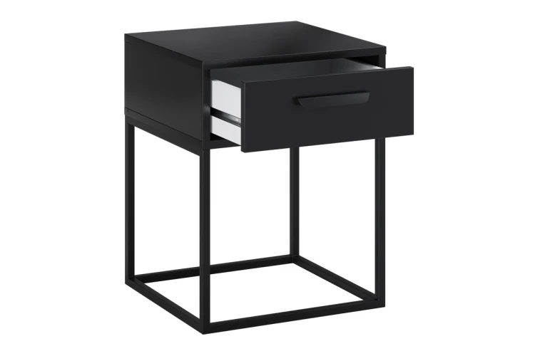 Comad  Szafka nocna 40 cm  1 szuflada czarny navello black 61-40-1s