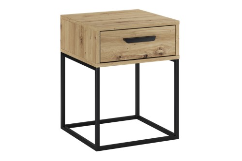 Comad  Szafka nocna 40 cm  1 szuflada  dąb artisan navello artisan 61-40-1s