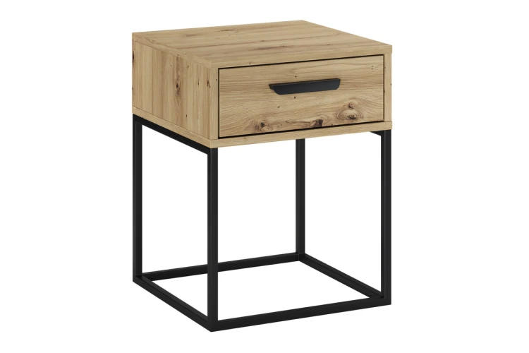 Comad  Szafka nocna 40 cm  1 szuflada  dąb artisan navello artisan 61-40-1s