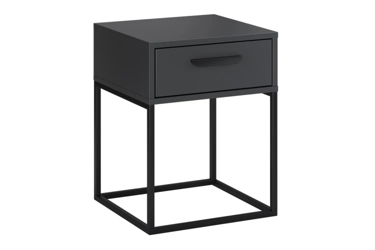 Comad  Szafka nocna 40 cm 1 szuflada antracyt navello antracit 61-40-1s