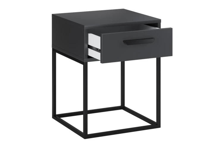 Comad  Szafka nocna 40 cm 1 szuflada antracyt navello antracit 61-40-1s
