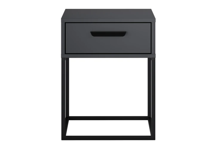 Comad  Szafka nocna 40 cm 1 szuflada antracyt navello antracit 61-40-1s