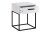 Comad  Szafka nocna 40 cm 1 szuflada biały navello white 61-40-1s