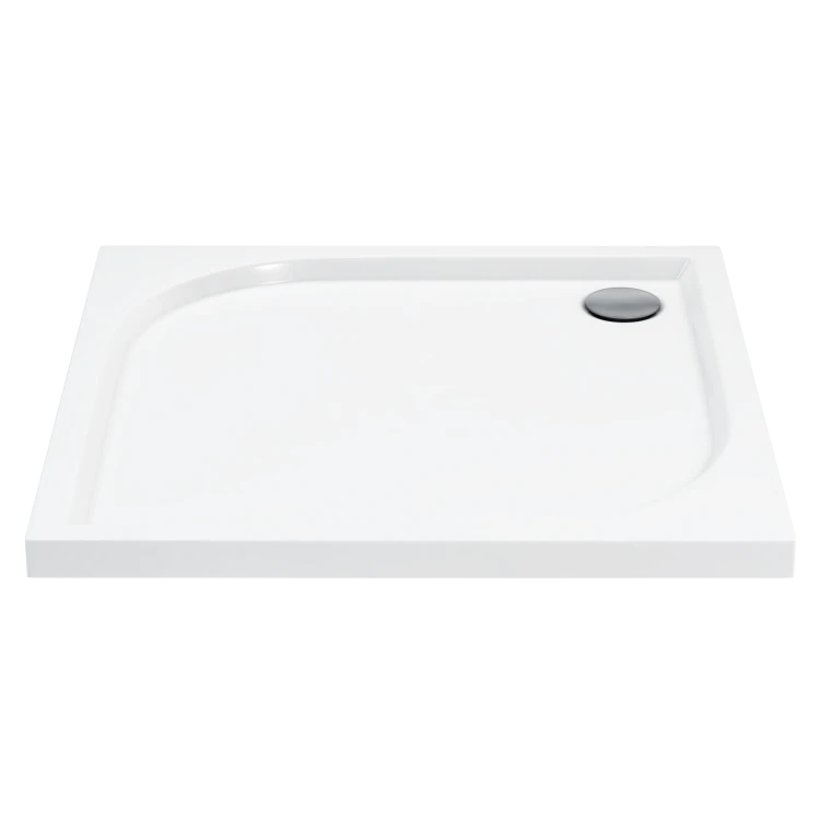 Wyprzedaż Schedpol Brodzik kwadratowy Smooth White 80x80x5 cm niski