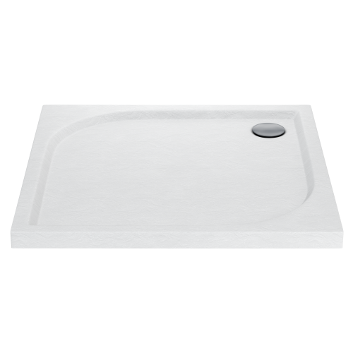 Wyprzedaż Schedpol Brodzik kwadratowy White Stone 80x80x5 cm niski