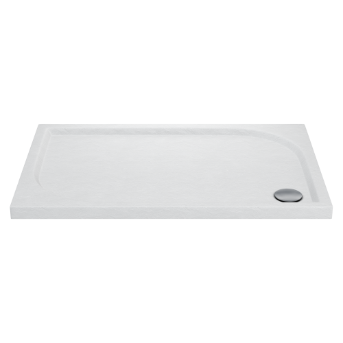 Wyprzedaż Schedpol Brodzik prostokątny White Stone   80x100 cm niski