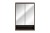 Comad Szafka z Lustrem 80 cm 2 Drzwi DOROTHY RISTRETTO 84-60-2D