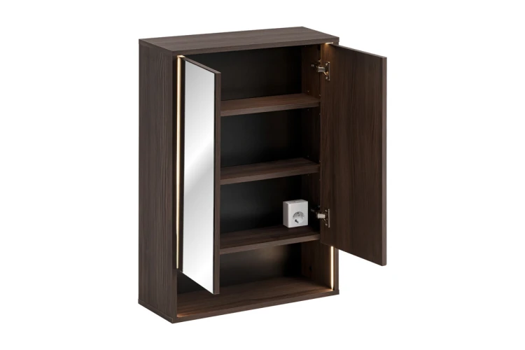 Comad Szafka z Lustrem 80 cm 2 Drzwi DOROTHY RISTRETTO 84-60-2D