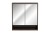Comad Szafka z Lustrem 80 cm 2 Drzwi DOROTHY RISTRETTO 84-80-2D