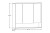 Comad Szafka z Lustrem 100cm 3 Drzwi DOROTHY RISTRETTO 84-100-3D