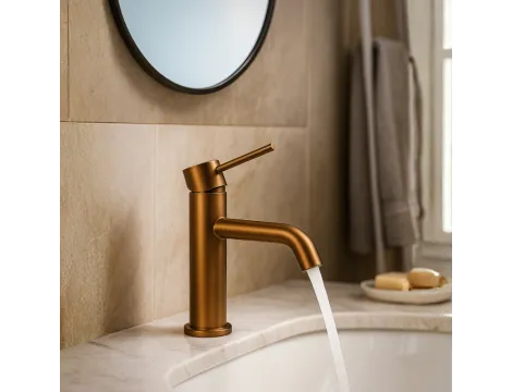 Balneo Bateria umywalkowa CASCADE model 1 COPPER
