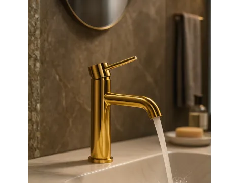 Balneo Bateria umywalkowa CASCADE model 1 GOLD