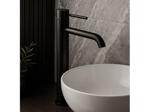 Balneo Bateria umywalkowa CASCADE model 2 BLACK