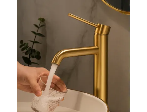 Balneo Bateria umywalkowa CASCADE model 2 GOLD