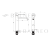 Balneo Bateria umywalkowa CASCADE model 2 GUN METAL