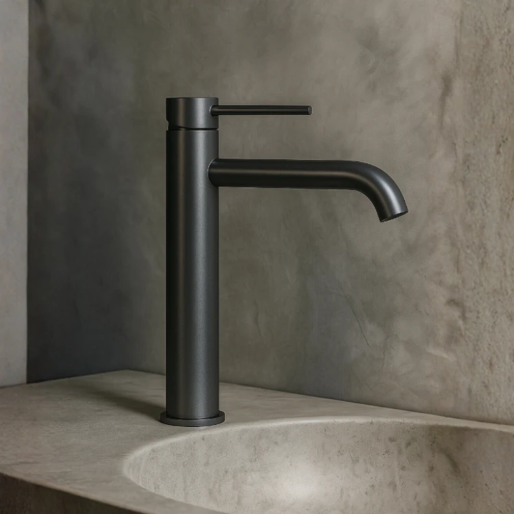 Balneo Bateria umywalkowa CASCADE model 2 GUN METAL