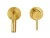 Balneo Bateria umywalkowa podtynkowa CASCADE model 3 GOLD