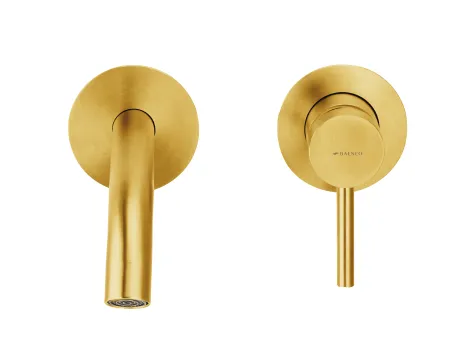 Balneo Bateria umywalkowa podtynkowa CASCADE model 3 GOLD