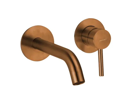 Balneo Bateria umywalkowa podtynkowa CASCADE model 3 COPPER