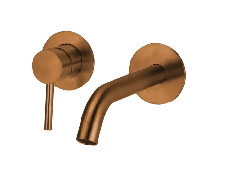 Balneo Bateria umywalkowa podtynkowa CASCADE model 3 COPPER