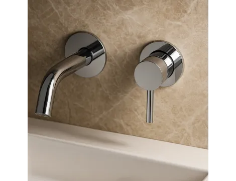 Balneo Bateria umywalkowa podtynkowa CASCADE model 3 CHROM