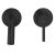 Balneo Bateria umywalkowa podtynkowa CASCADE model 3 BLACK
