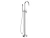 Balneo Bateria wannowa CASCADE model 2 CHROM