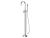 Balneo Bateria wannowa CASCADE model 2 CHROM