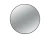 Balneo Lustro niepodświetlane okrągłe CORINA BLACK 60 cm, rama aluminiowa