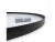 Balneo Lustro niepodświetlane okrągłe CORINA BLACK 80 cm, rama aluminiowa