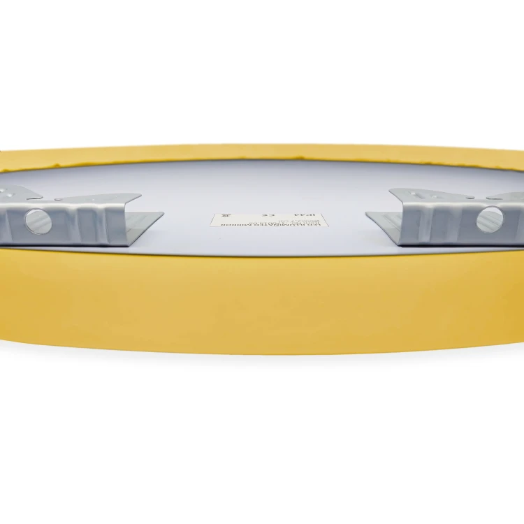 Balneo Lustro niepodświetlane okrągłe CORINA GOLD 100 cm, rama aluminiowa