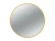Balneo Lustro niepodświetlane okrągłe CORINA GOLD 80 cm, rama aluminiowa