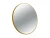 Balneo Lustro niepodświetlane okrągłe CORINA GOLD 70 cm, rama aluminiowa