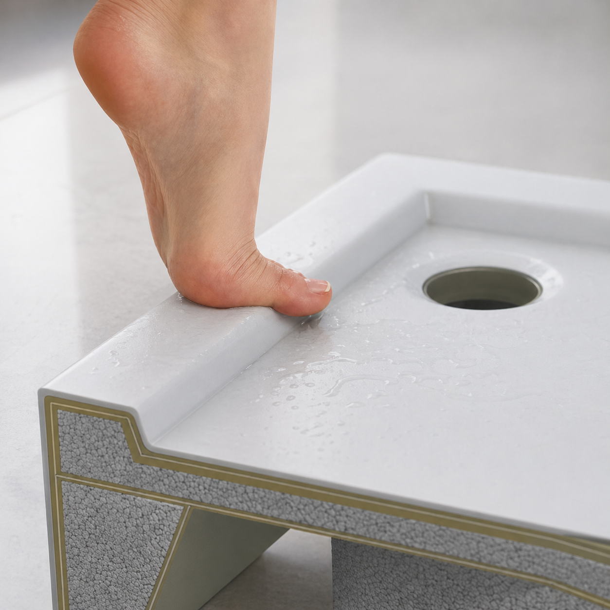 Wytrzymałość i stabilność brodzika Schedpol